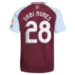AVFC aston villa adidas home shirt 2024-25 with gabi nunes 28 cup printing Collection | Official Aston Villa Kits and Apparel
