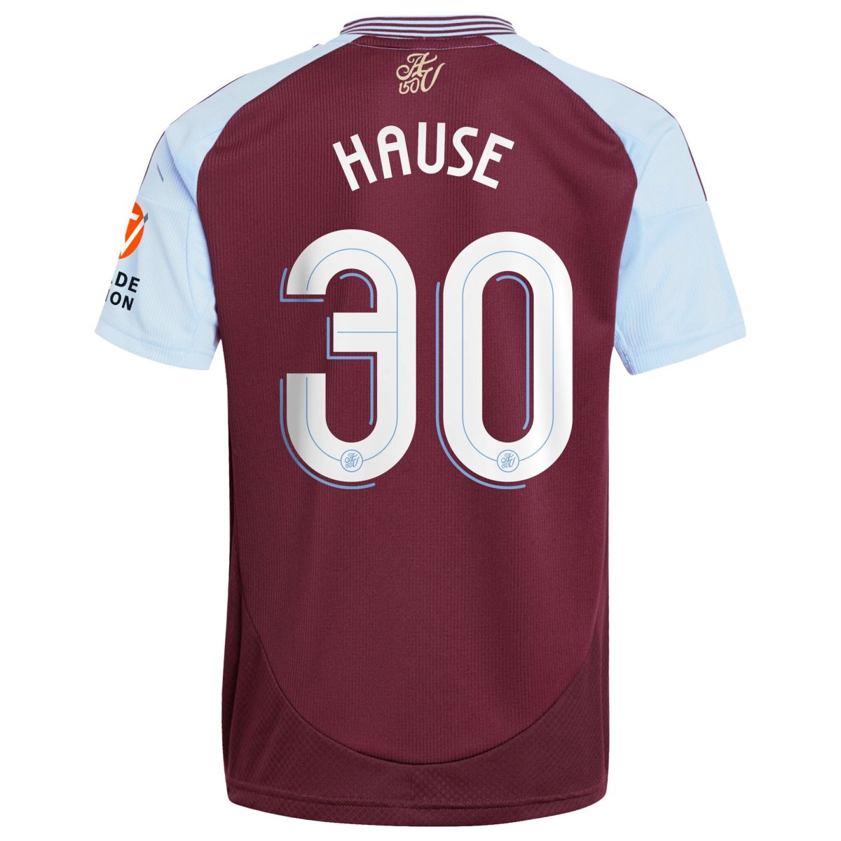AVFC aston villa adidas home shirt 2024-25 with hause 30 cup printing Collection | Official Aston Villa Kits and Apparel