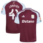 AVFC aston villa adidas home shirt 2024-25 with j. ramsey 41 cup printing Collection | Official Aston Villa Kits and Apparel
