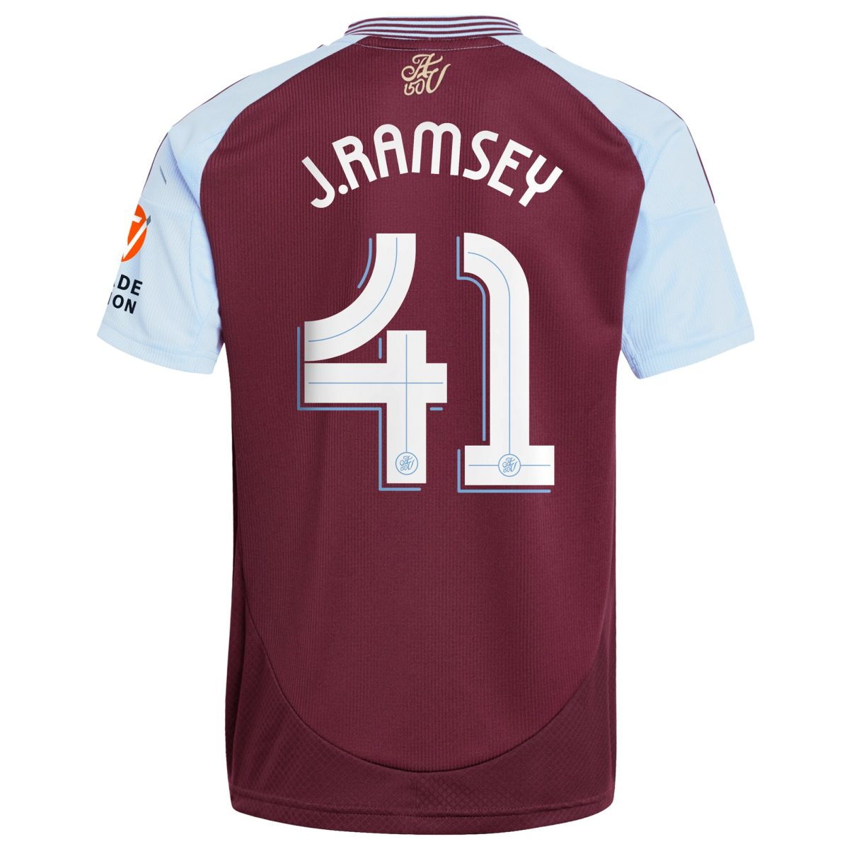 AVFC aston villa adidas home shirt 2024-25 with j. ramsey 41 cup printing Collection | Official Aston Villa Kits and Apparel