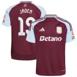 AVFC aston villa adidas home shirt 2024-25 with jaden 19 cup printing Collection | Official Aston Villa Kits and Apparel