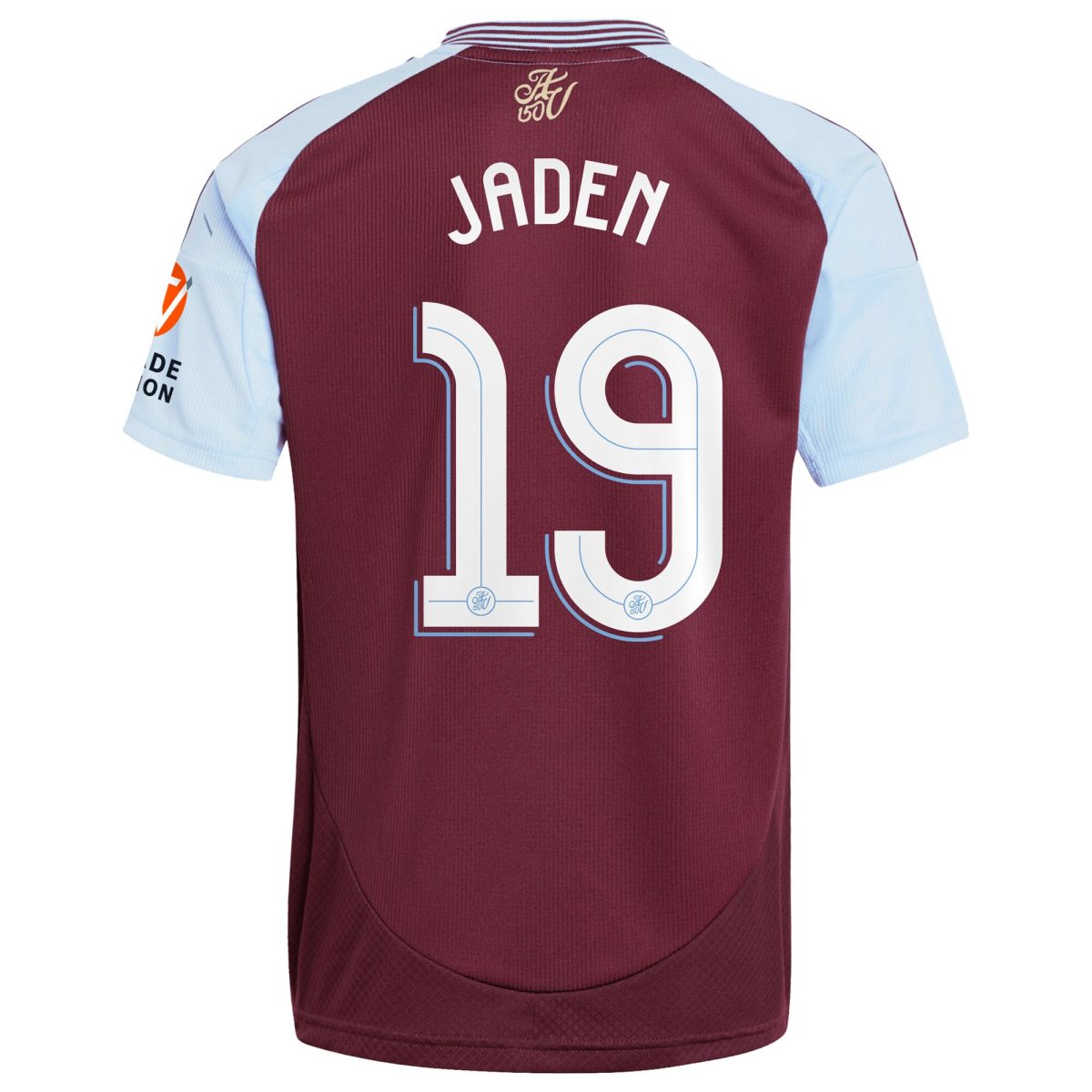 AVFC aston villa adidas home shirt 2024-25 with jaden 19 cup printing Collection | Official Aston Villa Kits and Apparel