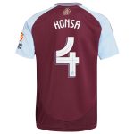 AVFC aston villa adidas home shirt 2024-25 with konsa 4 cup printing Collection | Official Aston Villa Kits and Apparel