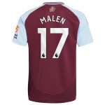 AVFC aston villa adidas home shirt 2024-25 with malen 17 printing Collection | Official Aston Villa Kits and Apparel