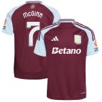 AVFC aston villa adidas home shirt 2024-25 with mcginn 7 cup printing Collection | Official Aston Villa Kits and Apparel