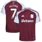 AVFC aston villa adidas home shirt 2024-25 with mcginn 7 printing Collection | Official Aston Villa Kits and Apparel