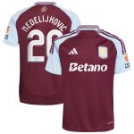 AVFC aston villa adidas home shirt 2024-25 with nedeljković 20 cup printing Collection | Official Aston Villa Kits and Apparel
