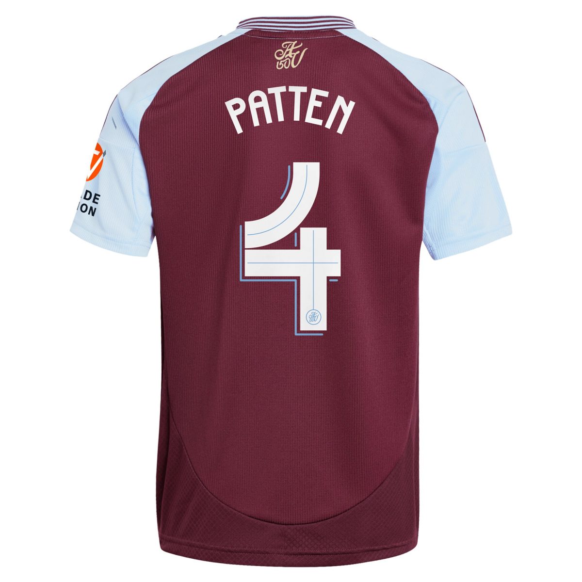 AVFC aston villa adidas home shirt 2024-25 with patten 4 cup printing Collection | Official Aston Villa Kits and Apparel