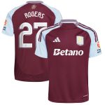 AVFC aston villa adidas home shirt 2024-25 with rogers 27 cup printing Collection | Official Aston Villa Kits and Apparel