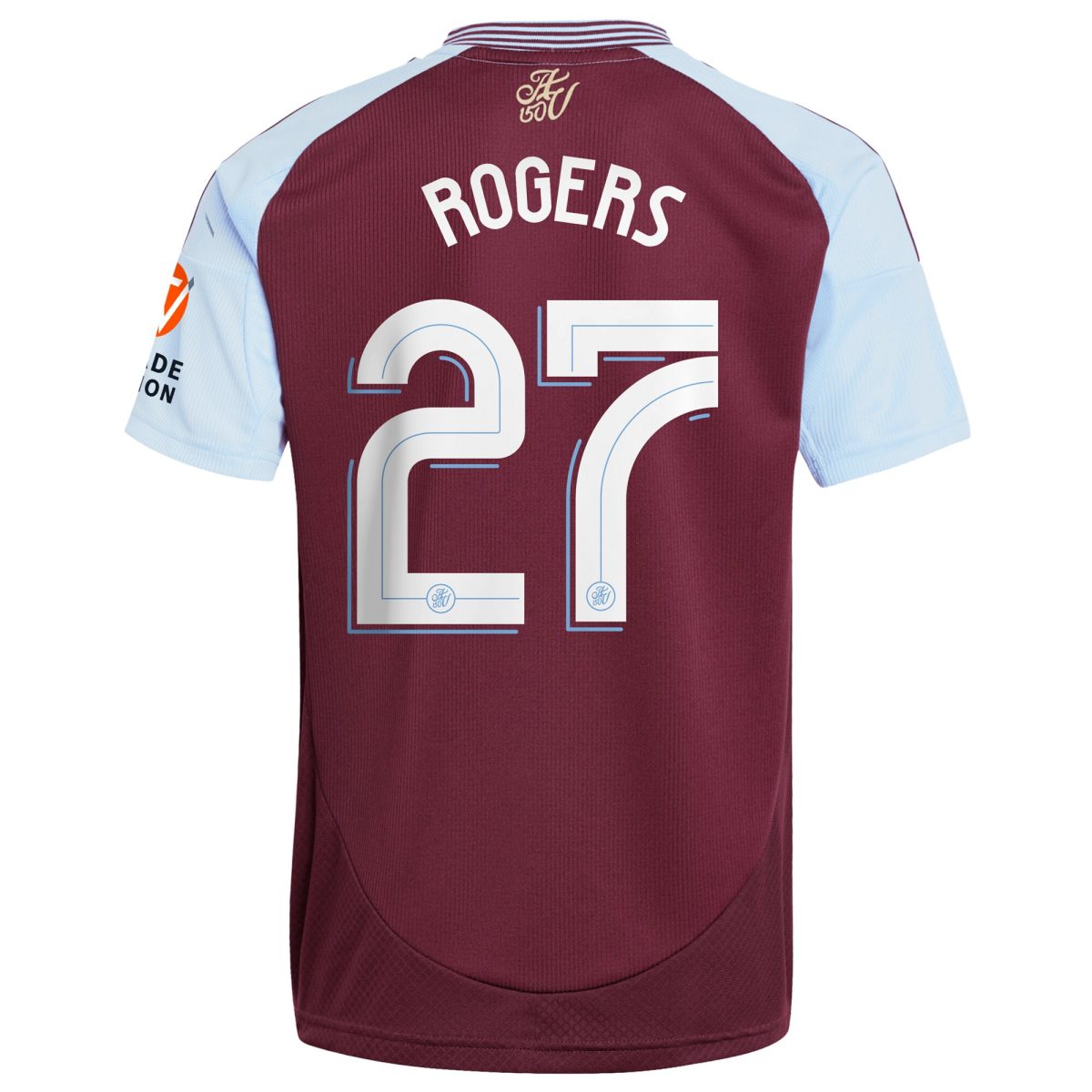 AVFC aston villa adidas home shirt 2024-25 with rogers 27 cup printing Collection | Official Aston Villa Kits and Apparel
