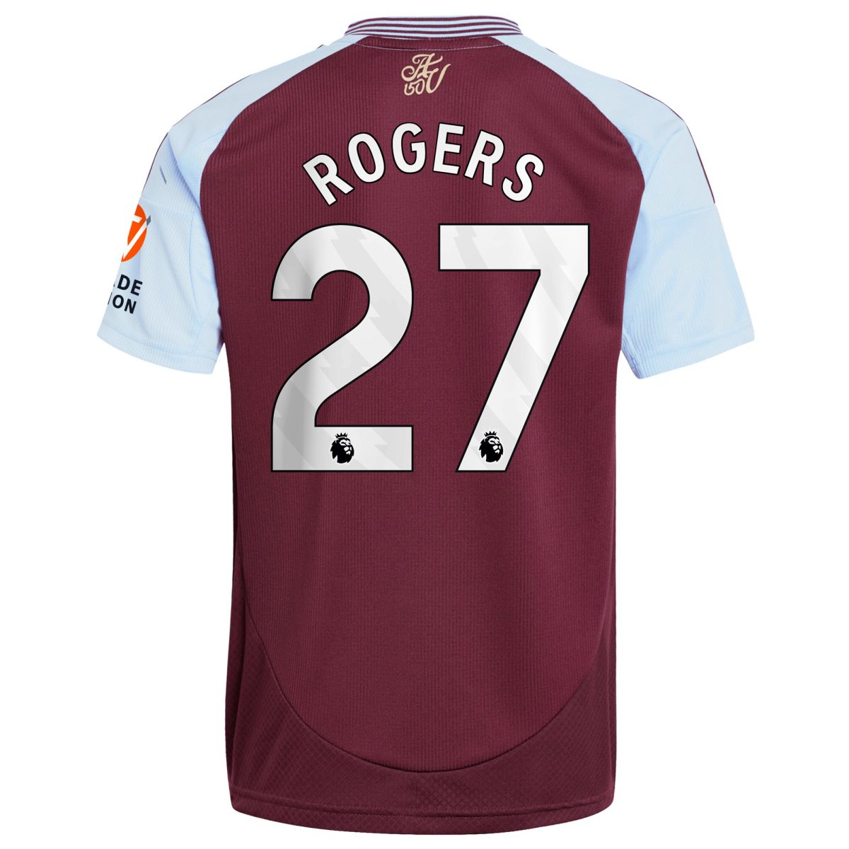 AVFC aston villa adidas home shirt 2024-25 with rogers 27 printing Collection | Official Aston Villa Kits and Apparel
