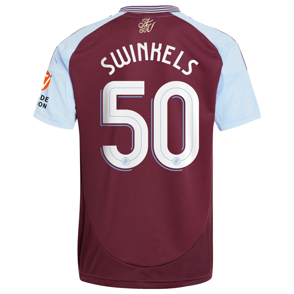 AVFC aston villa adidas home shirt 2024-25 with swinkels 50 cup printing Collection | Official Aston Villa Kits and Apparel