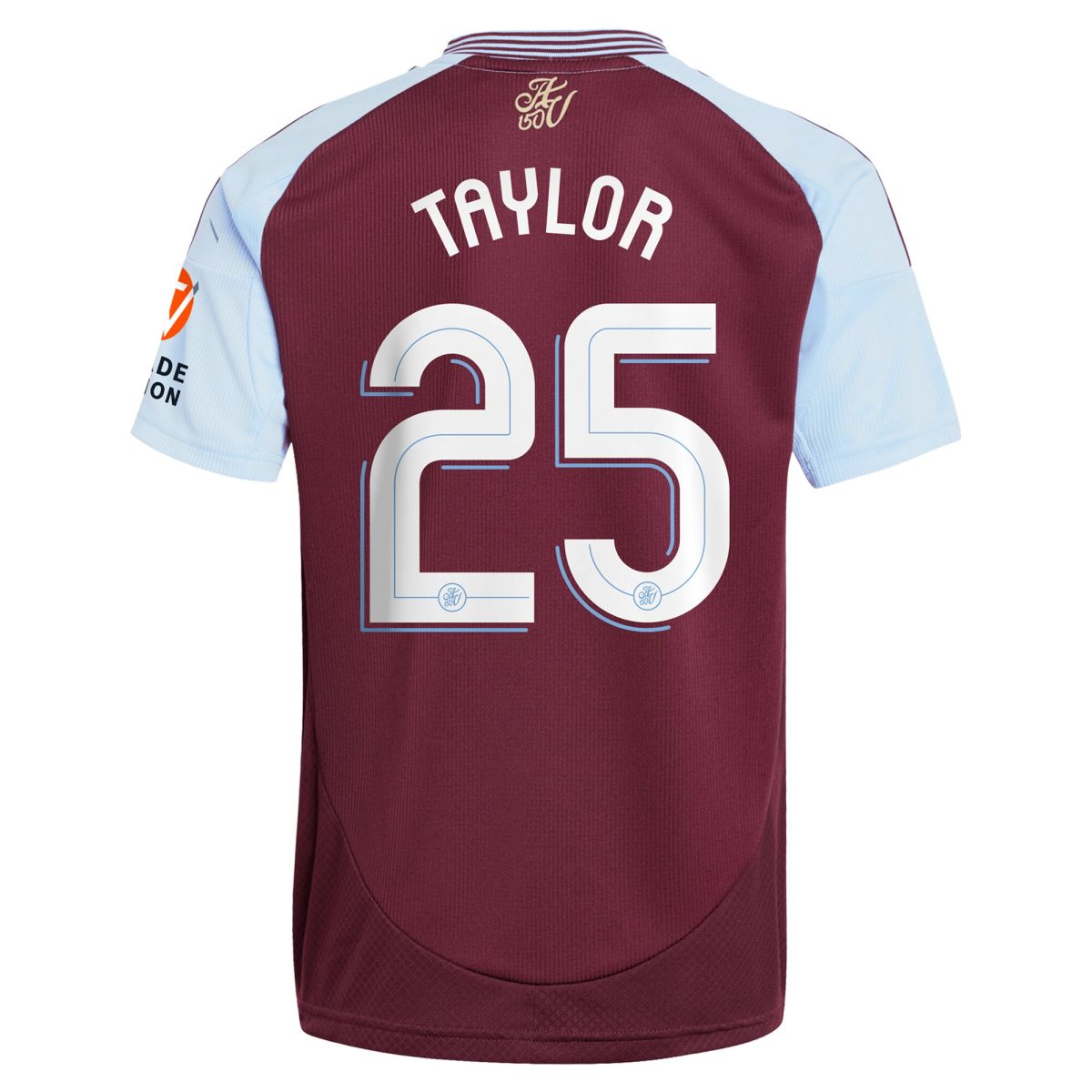 AVFC aston villa adidas home shirt 2024-25 with taylor 25 cup printing Collection | Official Aston Villa Kits and Apparel