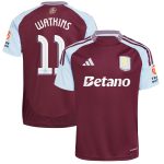 AVFC aston villa adidas home shirt 2024-25 with watkins 11 cup printing Collection | Official Aston Villa Kits and Apparel