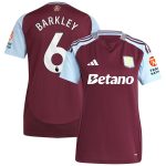 AVFC aston villa adidas home shirt 2024-25 – womens with barkley 6 printing Collection | Official Aston Villa Kits and Apparel