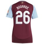 AVFC aston villa adidas home shirt 2024-25 – womens with bogarde 26 cup printing Collection | Official Aston Villa Kits and Apparel