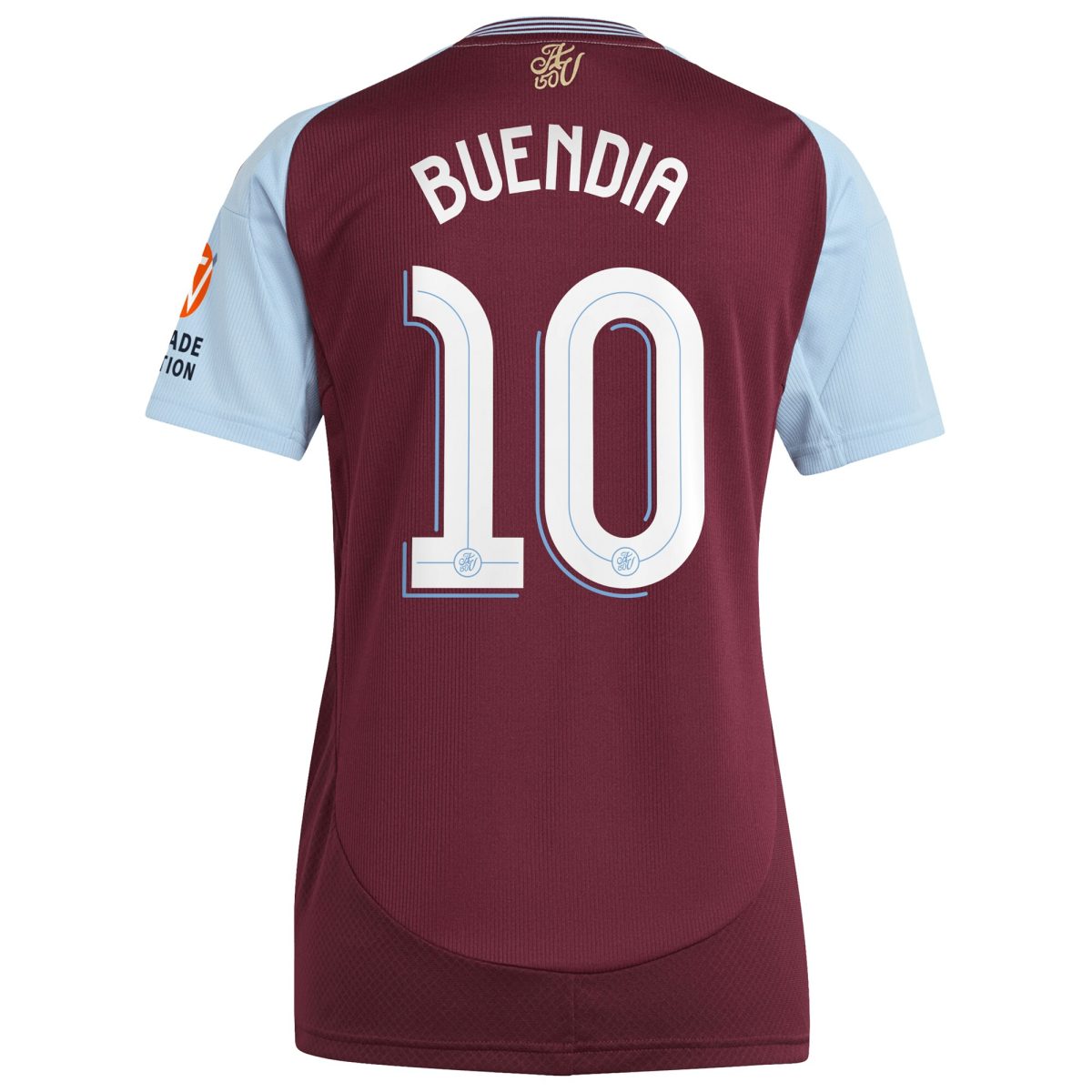 AVFC aston villa adidas home shirt 2024-25 – womens with buendia 10 cup printing Collection | Official Aston Villa Kits and Apparel