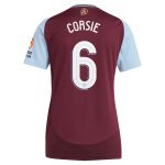 AVFC aston villa adidas home shirt 2024-25 – womens with corsie 6 cup printing Collection | Official Aston Villa Kits and Apparel
