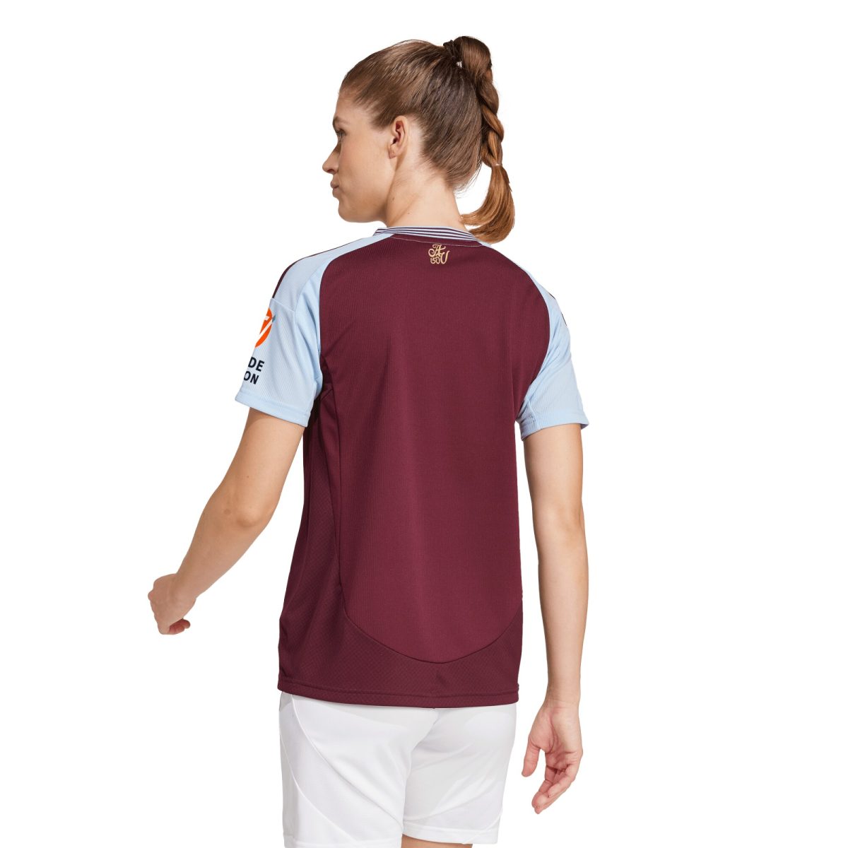 AVFC aston villa adidas home shirt 2024-25 – womens with custom printing Collection | Official Aston Villa Kits and Apparel