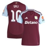 AVFC aston villa adidas home shirt 2024-25 – womens with dali 10 cup printing Collection | Official Aston Villa Kits and Apparel