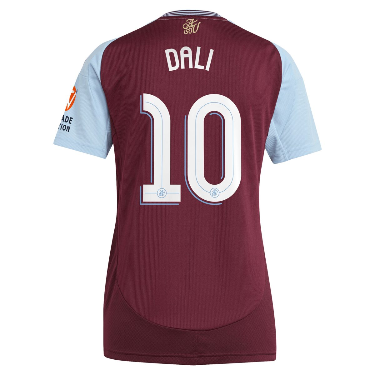 AVFC aston villa adidas home shirt 2024-25 – womens with dali 10 cup printing Collection | Official Aston Villa Kits and Apparel