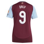 AVFC aston villa adidas home shirt 2024-25 – womens with daly 9 cup printing Collection | Official Aston Villa Kits and Apparel