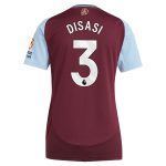 AVFC aston villa adidas home shirt 2024-25 – womens with disasi 3 printing Collection | Official Aston Villa Kits and Apparel