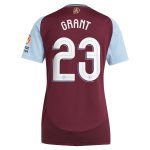 AVFC aston villa adidas home shirt 2024-25 – womens with grant 23 cup printing Collection | Official Aston Villa Kits and Apparel