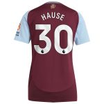 AVFC aston villa adidas home shirt 2024-25 – womens with hause 30 printing Collection | Official Aston Villa Kits and Apparel