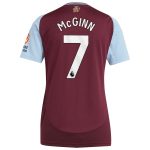 AVFC aston villa adidas home shirt 2024-25 – womens with mcginn 7 printing Collection | Official Aston Villa Kits and Apparel