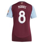 AVFC aston villa adidas home shirt 2024-25 – womens with nobbs 8 cup printing Collection | Official Aston Villa Kits and Apparel