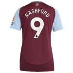 AVFC aston villa adidas home shirt 2024-25 – womens with rashford 9 printing Collection | Official Aston Villa Kits and Apparel