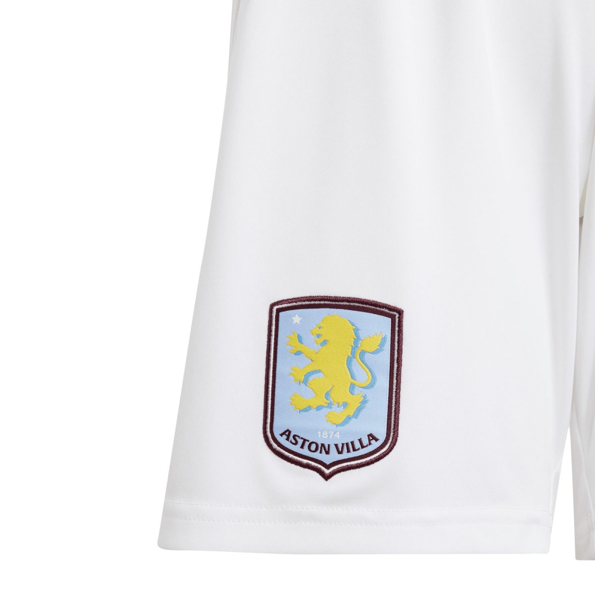 AVFC aston villa adidas home shorts 2024-25 – kids with custom printing Collection | Official Aston Villa Kits and Apparel