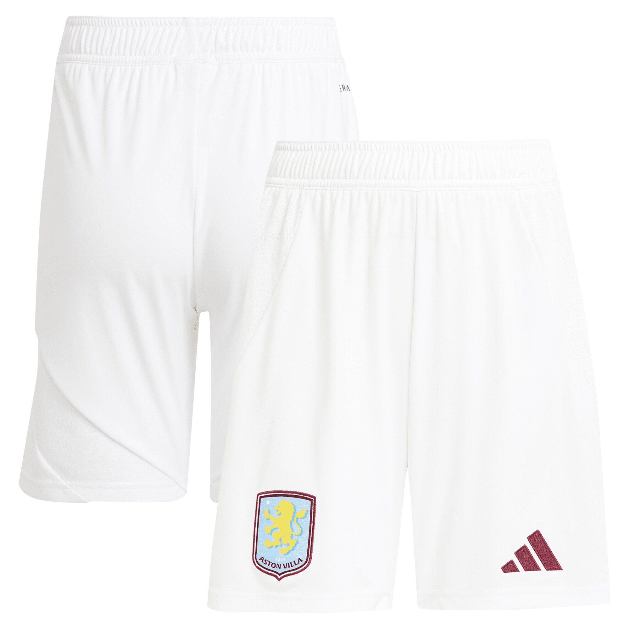 AVFC aston villa adidas home shorts 2024-25 with custom printing Collection | Official Aston Villa Kits and Apparel