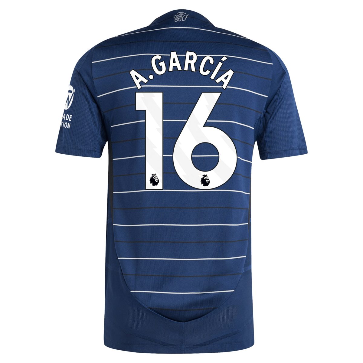 AVFC aston villa adidas third authentic shirt 2024-25 with a.garcía 16 printing Collection | Official Aston Villa Kits and Apparel