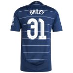 AVFC aston villa adidas third authentic shirt 2024-25 with bailey 31 cup printing Collection | Official Aston Villa Kits and Apparel