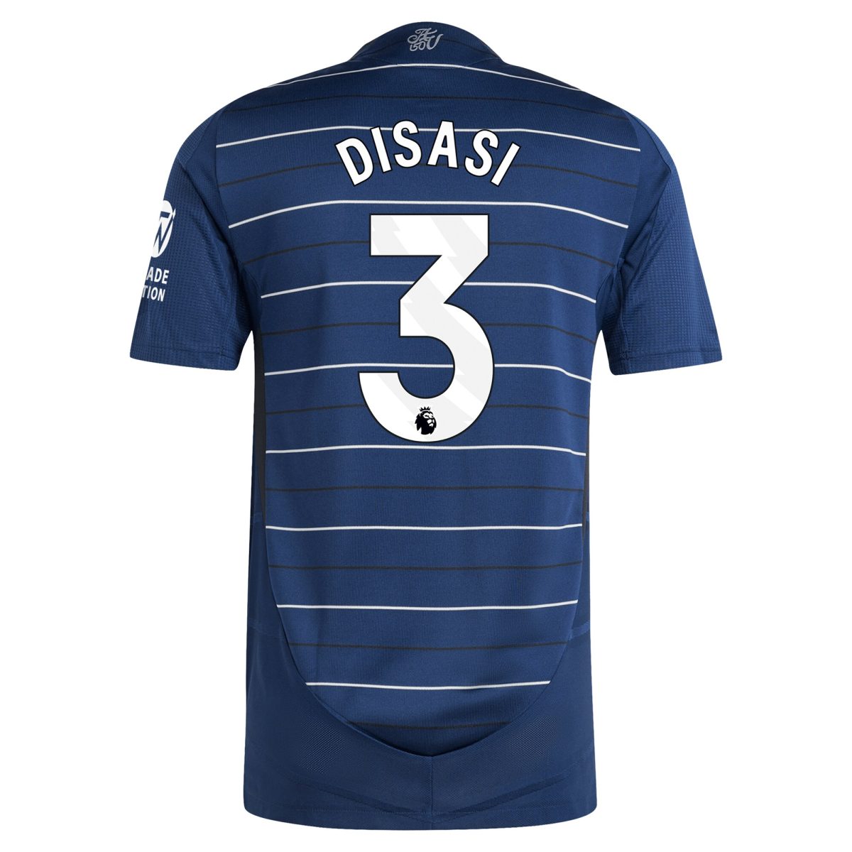 AVFC aston villa adidas third authentic shirt 2024-25 with disasi 3 printing Collection | Official Aston Villa Kits and Apparel