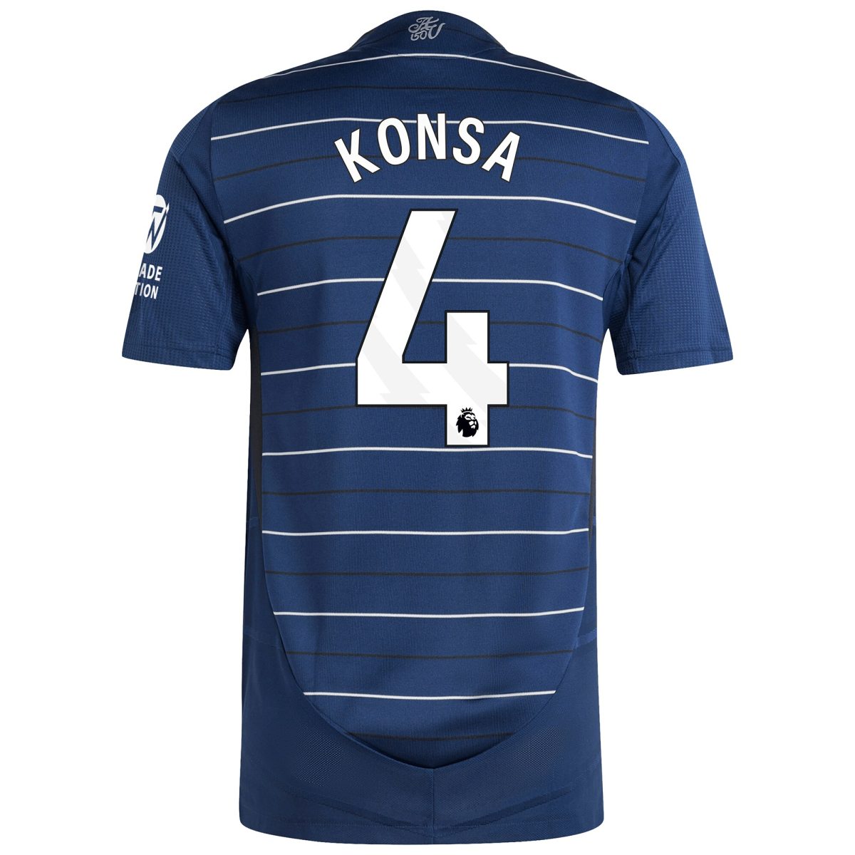 AVFC aston villa adidas third authentic shirt 2024-25 with konsa 4 printing Collection | Official Aston Villa Kits and Apparel