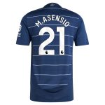 AVFC aston villa adidas third authentic shirt 2024-25 with m.asensio 21 printing Collection | Official Aston Villa Kits and Apparel