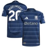 AVFC aston villa adidas third authentic shirt 2024-25 with nedeljković 20 printing Collection | Official Aston Villa Kits and Apparel