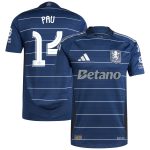AVFC aston villa adidas third authentic shirt 2024-25 with pau 14 cup printing Collection | Official Aston Villa Kits and Apparel