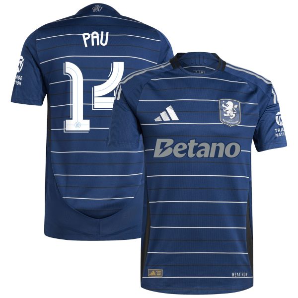 AVFC aston villa adidas third authentic shirt 2024-25 with pau 14 cup printing Collection | Official Aston Villa Kits and Apparel