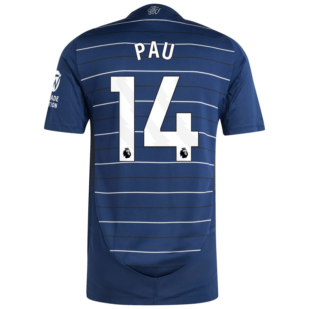 AVFC aston villa adidas third authentic shirt 2024-25 with pau 14 printing Collection | Official Aston Villa Kits and Apparel