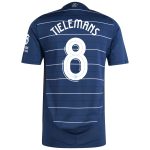 AVFC aston villa adidas third authentic shirt 2024-25 with tielemans 8 cup printing Collection | Official Aston Villa Kits and Apparel