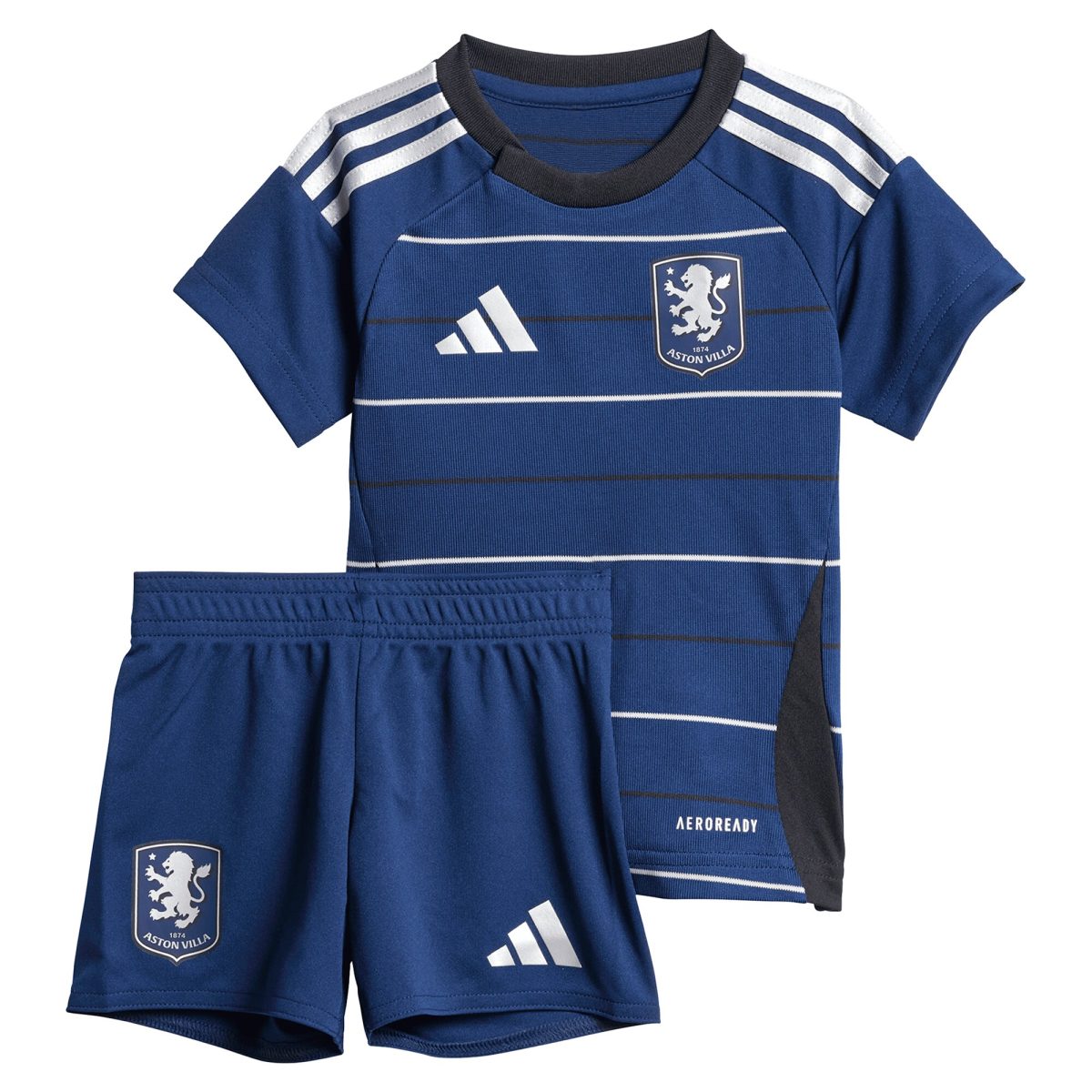 AVFC aston villa adidas third baby kit 2024-25 with custom printing Collection | Official Aston Villa Kits and Apparel