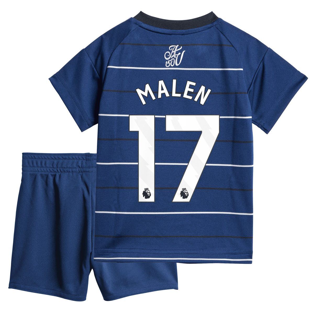 AVFC aston villa adidas third baby kit 2024-25 with malen 17 printing Collection | Official Aston Villa Kits and Apparel