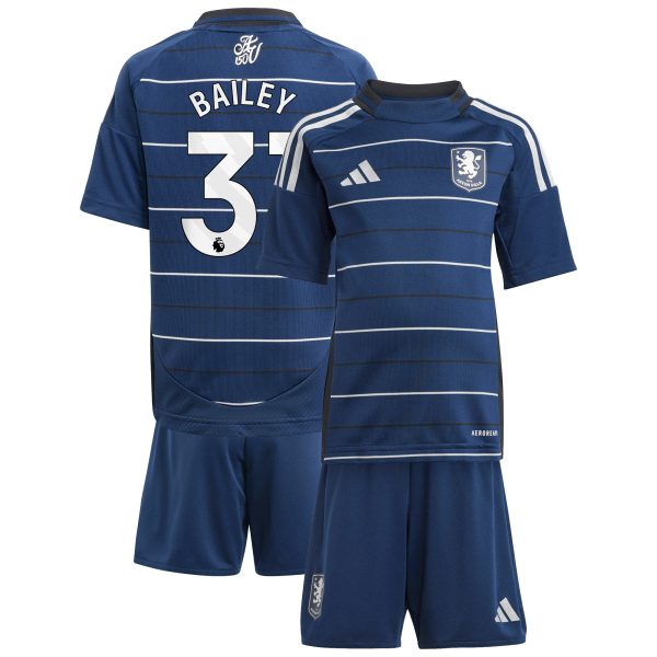 AVFC aston villa adidas third minikit 2024-25 with bailey 31 printing Collection | Official Aston Villa Kits and Apparel
