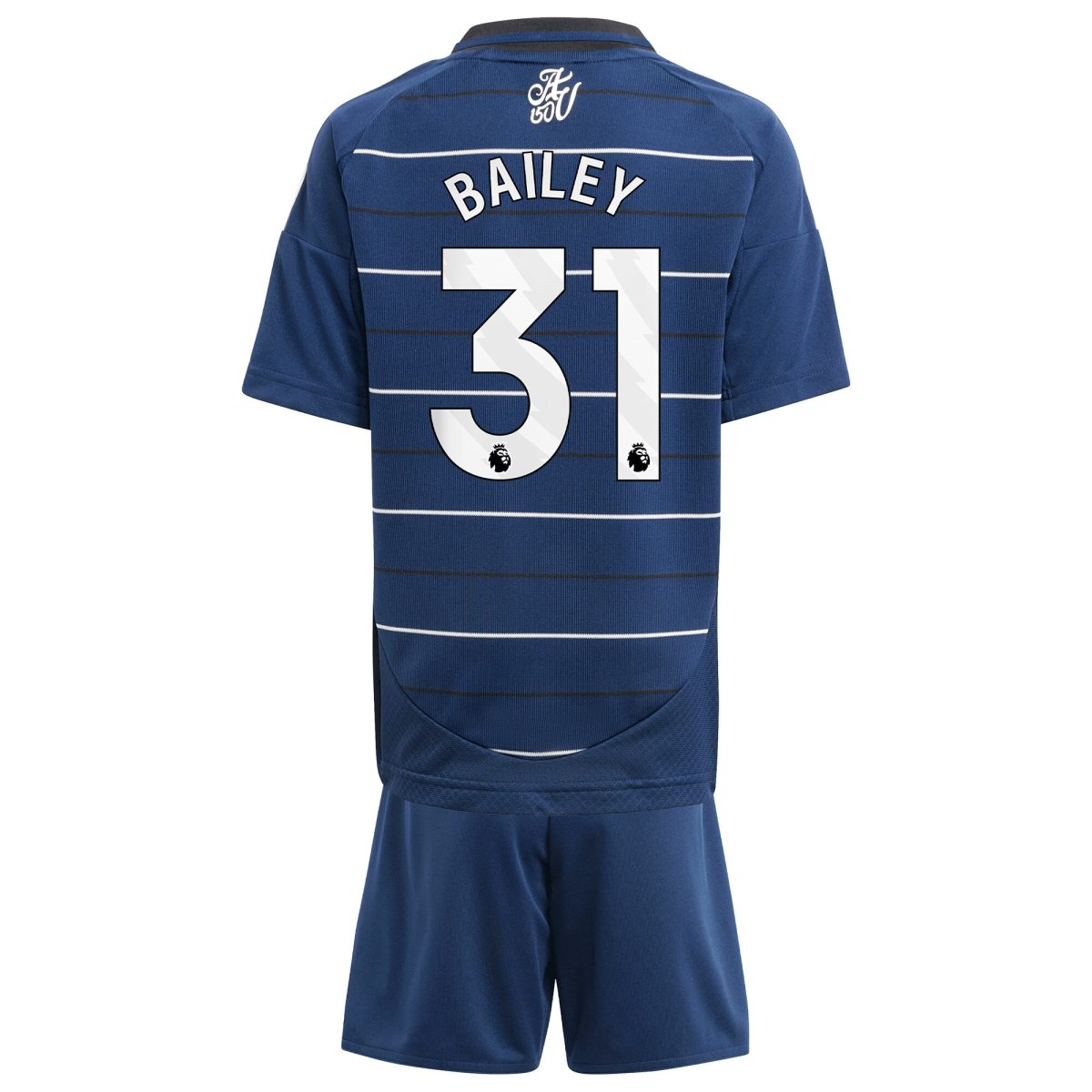 AVFC aston villa adidas third minikit 2024-25 with bailey 31 printing Collection | Official Aston Villa Kits and Apparel