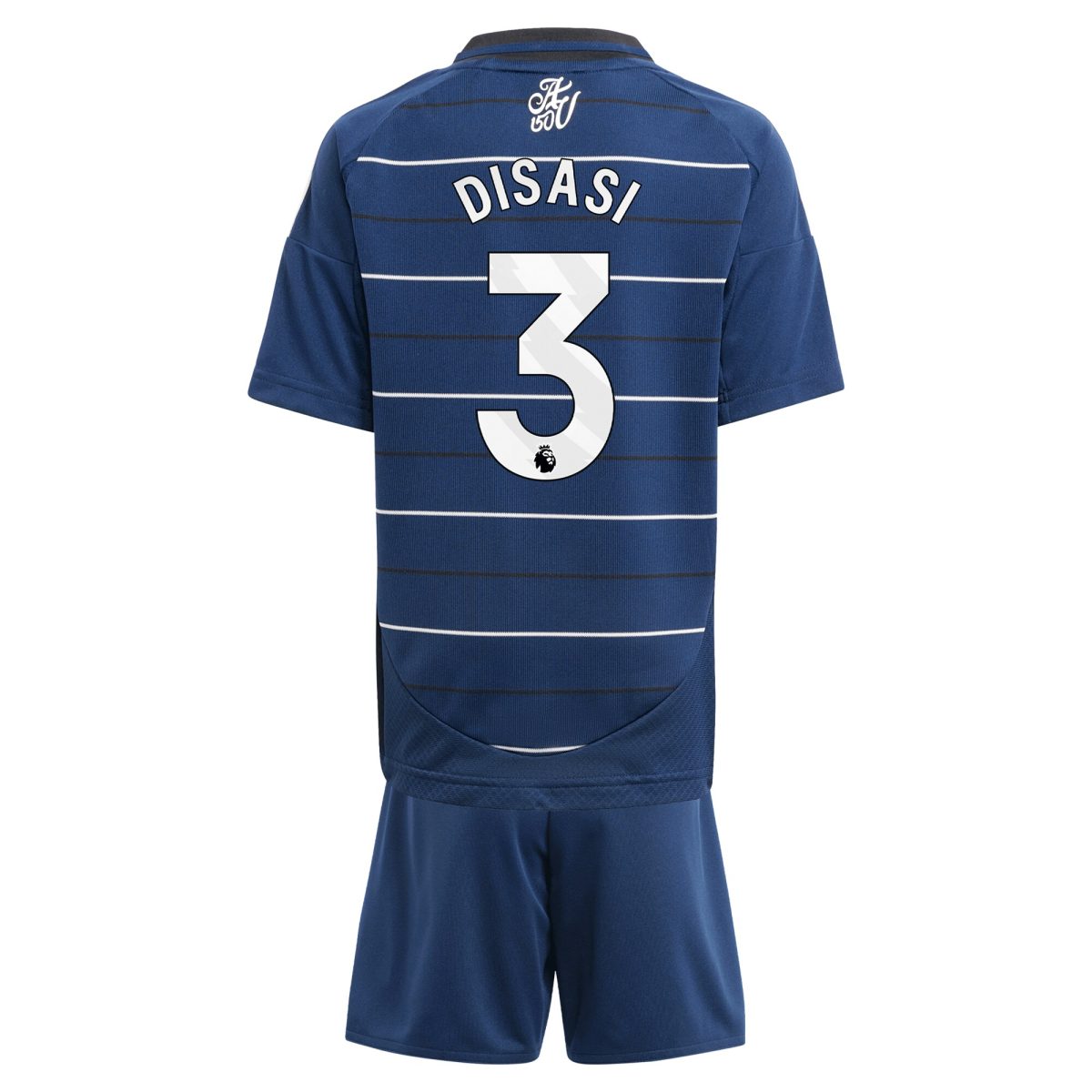 AVFC aston villa adidas third minikit 2024-25 with disasi 3 printing Collection | Official Aston Villa Kits and Apparel