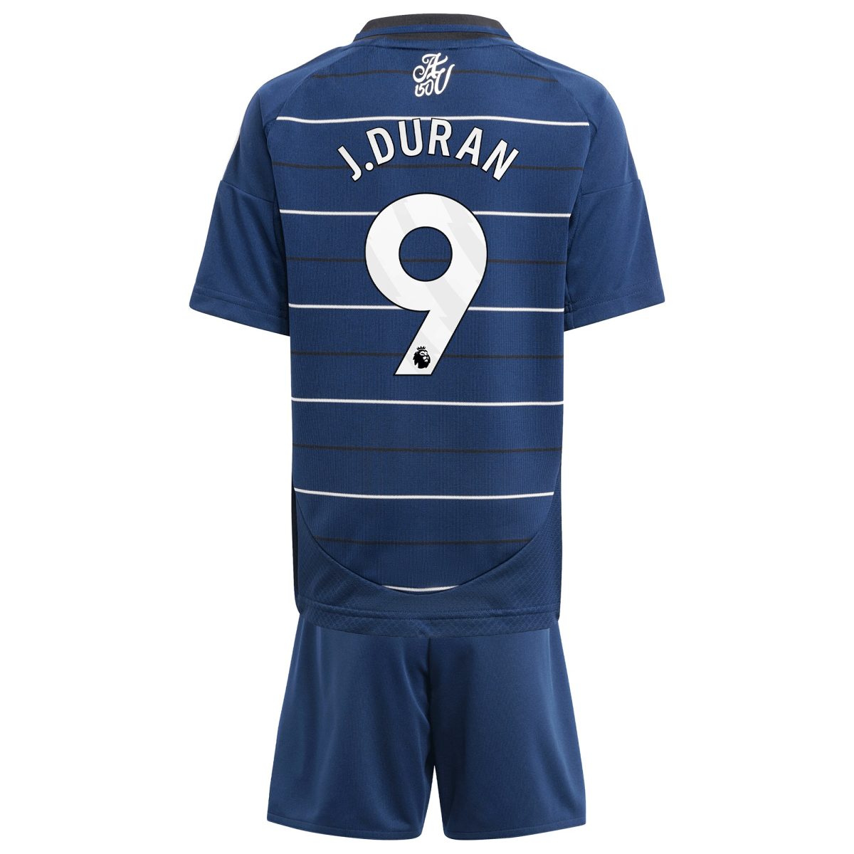 AVFC aston villa adidas third minikit 2024-25 with j.duran 9 printing Collection | Official Aston Villa Kits and Apparel